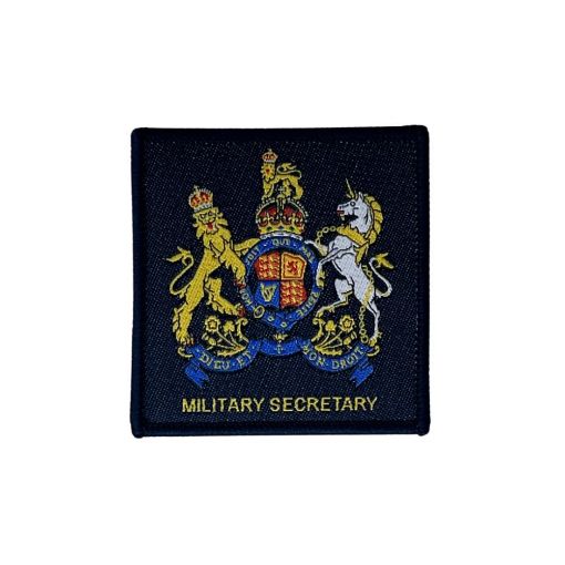 Picture of Military Secretary Shoulder Flash Badge - Pack of 5 - Tudor Crown