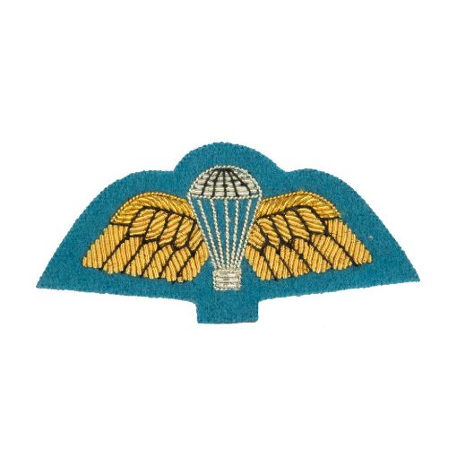 Picture of Mess Dress - Qualification Badge - Para Wing - Gold on Blue