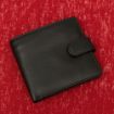 Picture of Black Leather Wallet - AAC Cap Badge
